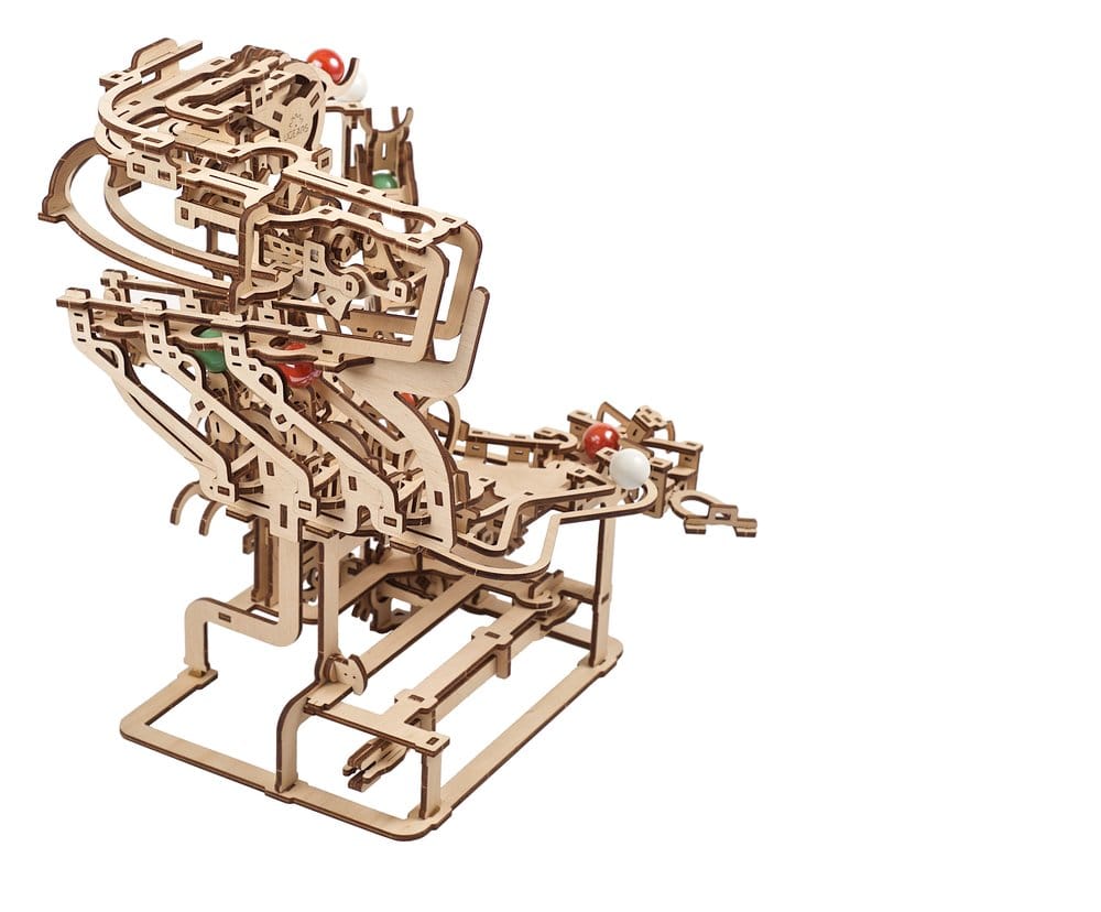 Ugears 3D-Holzpuzzle Murmel-Kettenbahn Image 10