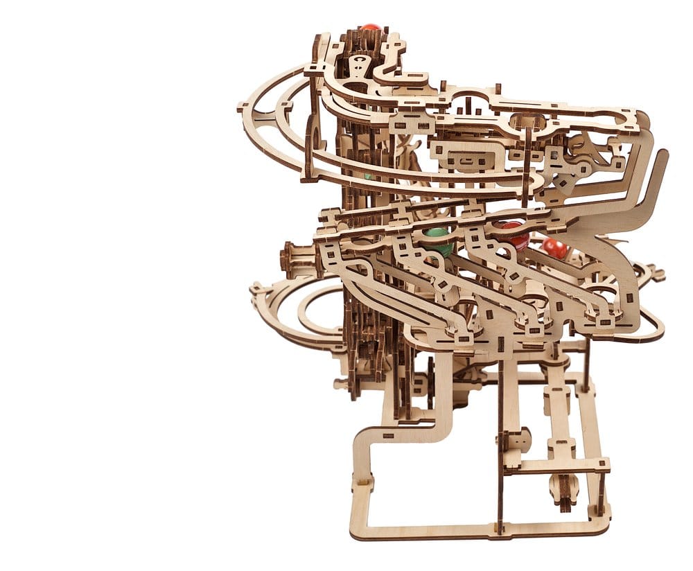 Ugears 3D-Holzpuzzle Murmel-Kettenbahn Image 13