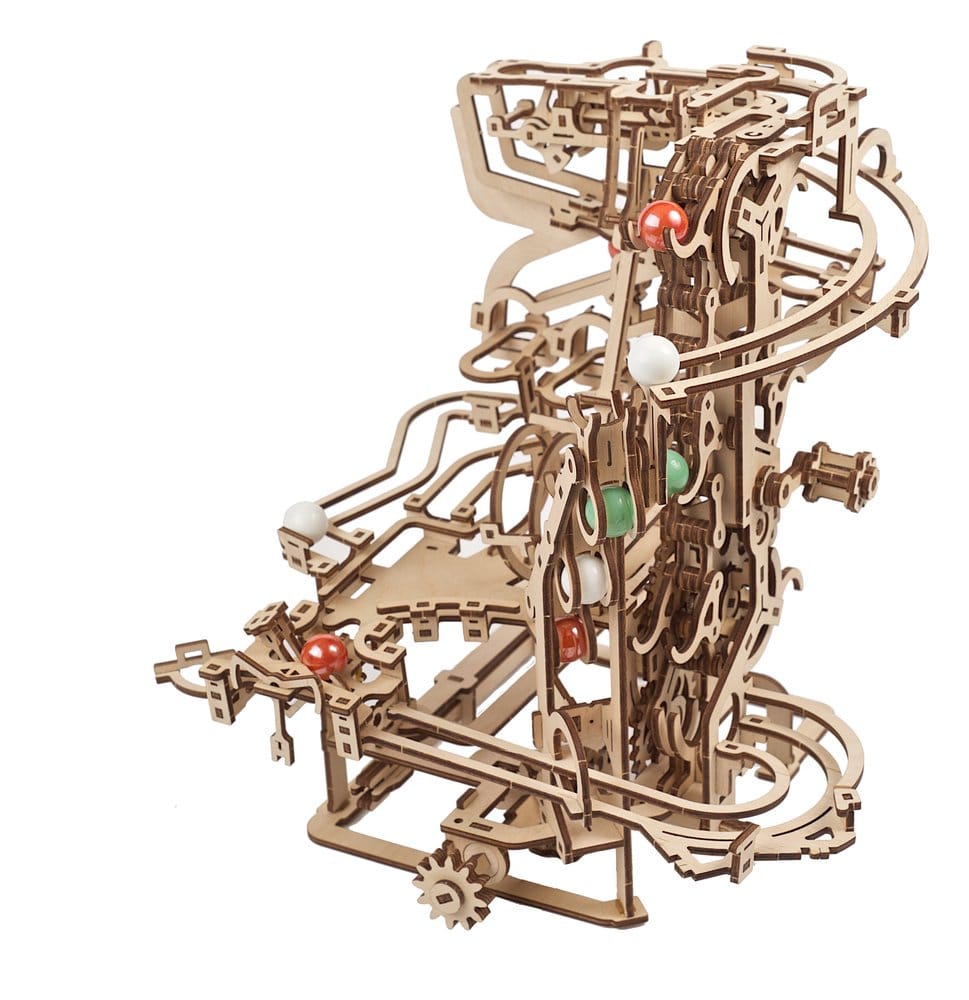 Ugears 3D-Holzpuzzle Murmel-Kettenbahn Image 20