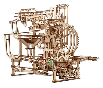Ugears 3D-Holzpuzzle Murmel-Stufenbahn Image 3