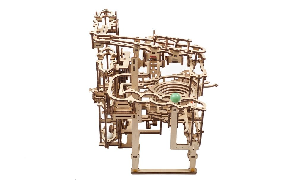 Ugears 3D-Holzpuzzle Murmel-Stufenbahn Image 8