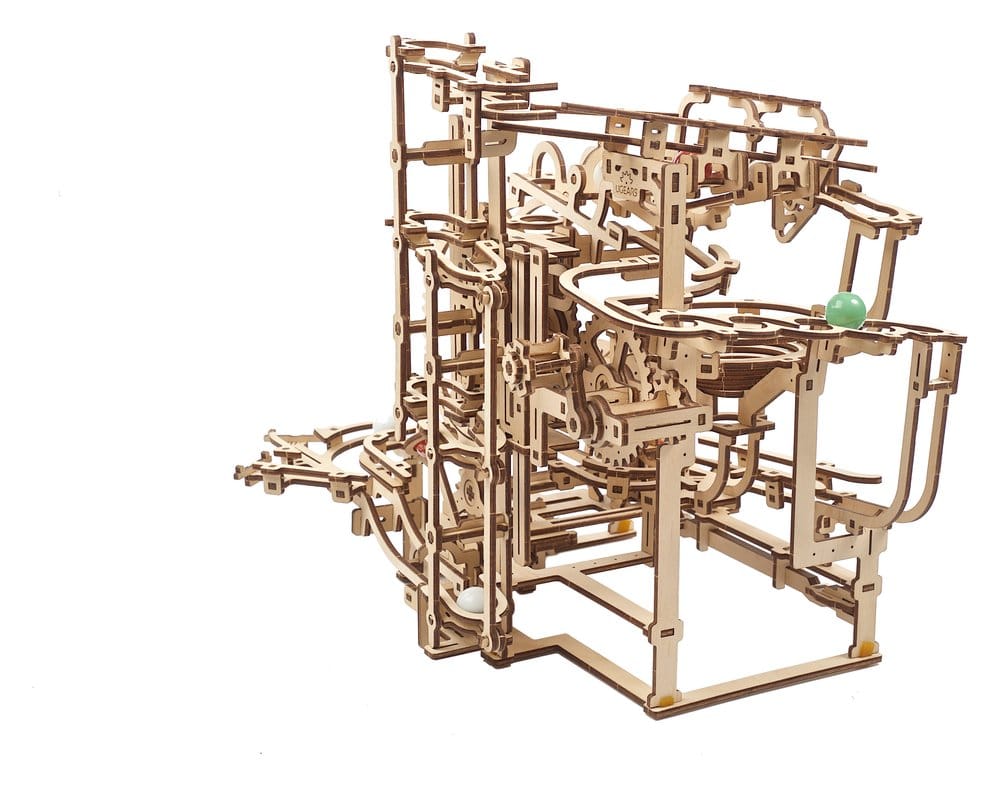 Ugears 3D-Holzpuzzle Murmel-Stufenbahn Image 10