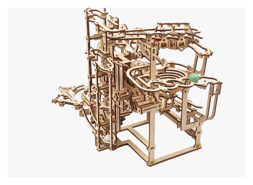 Ugears 3D-Holzpuzzle Murmel-Stufenbahn Image 11