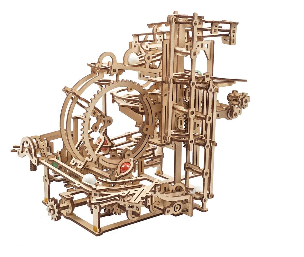 Ugears 3D-Holzpuzzle Murmel-Stufenbahn Image 15