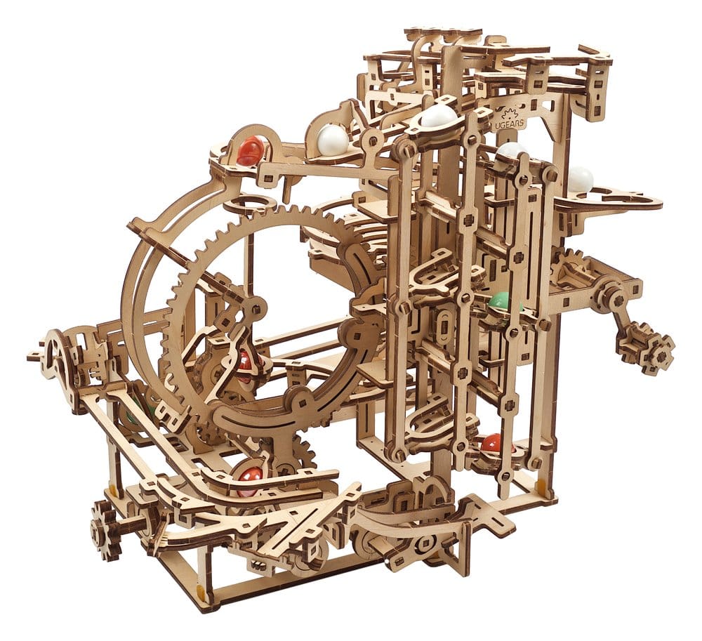 Ugears 3D-Holzpuzzle Murmel-Stufenbahn Image 22