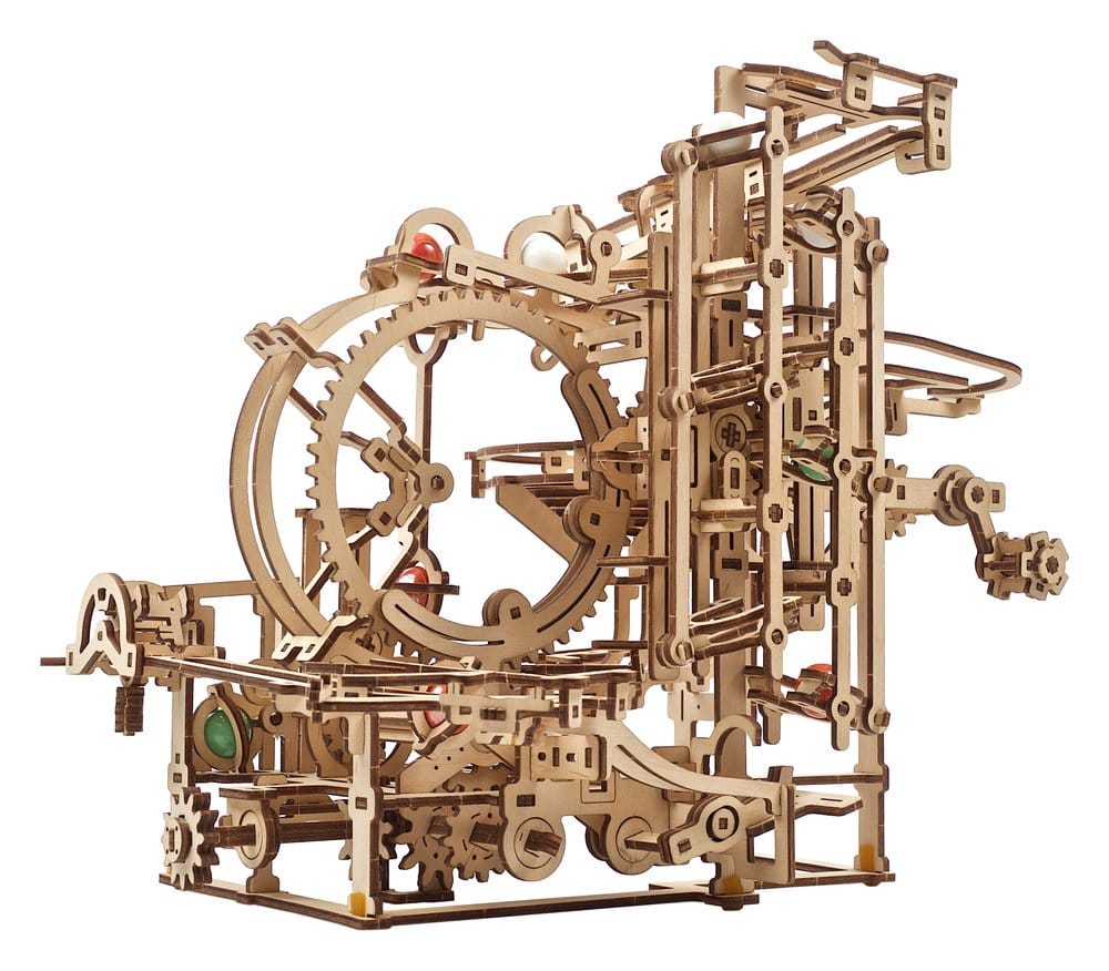 Ugears 3D-Holzpuzzle Murmel-Stufenbahn Image 23