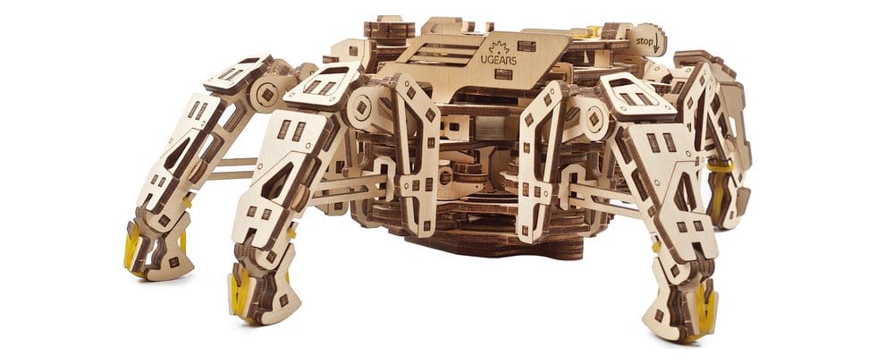 Ugears 3D-Holzpuzzle Hexapod-Explorer Image 7