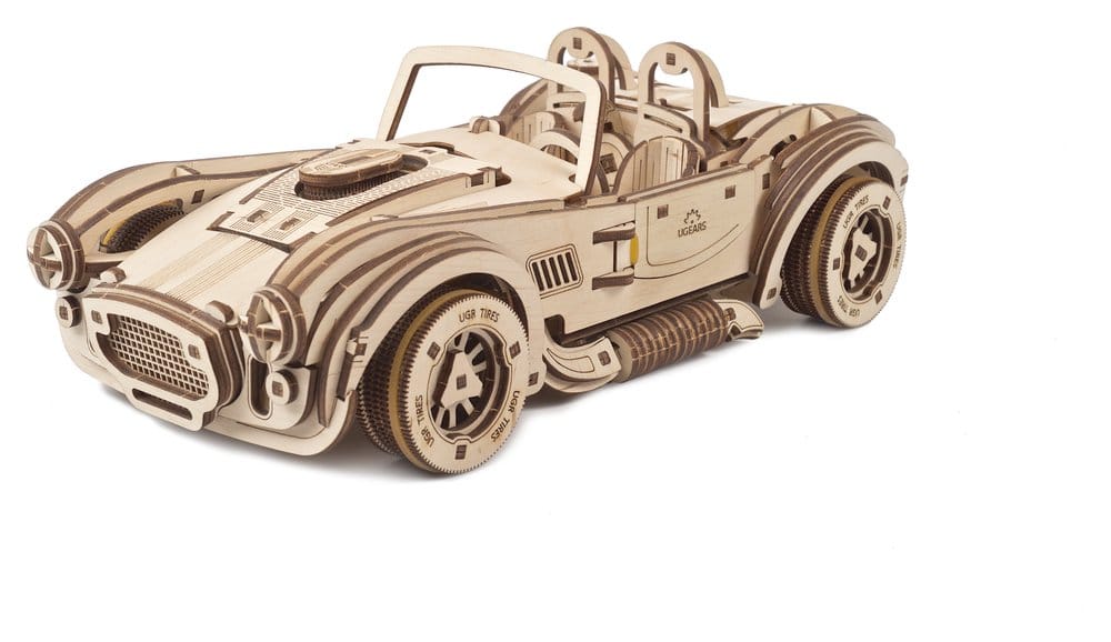 Ugears 3D-Holzpuzzle Cobra Drift Rennwagen Image 1