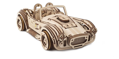 Ugears 3D-Holzpuzzle Cobra Drift Rennwagen Image 4