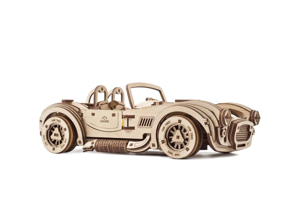 Ugears 3D-Holzpuzzle Cobra Drift Rennwagen Image 6
