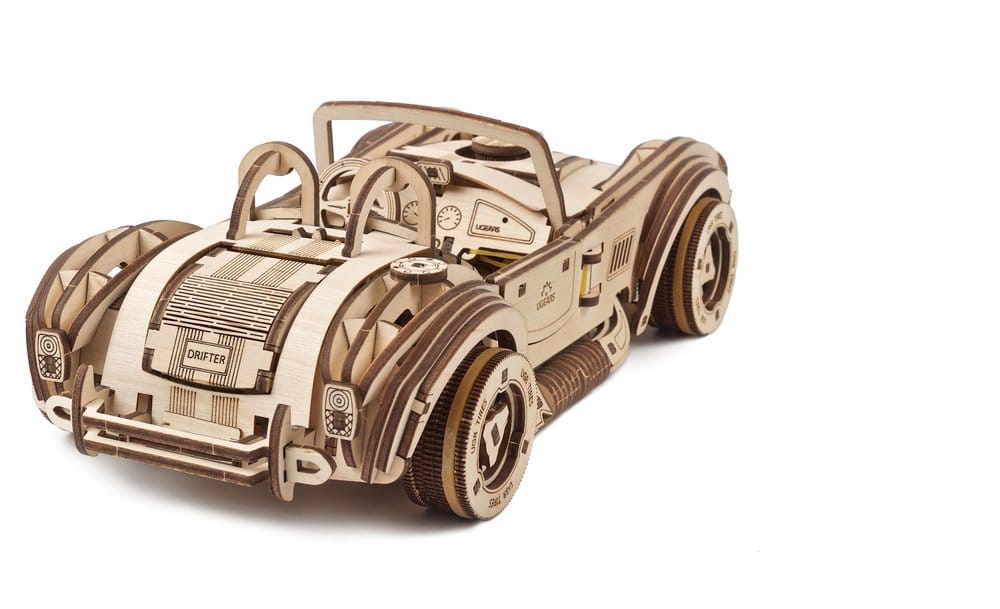 Ugears 3D-Holzpuzzle Cobra Drift Rennwagen Image 8