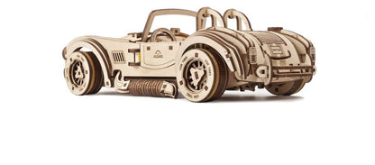 Ugears 3D-Holzpuzzle Cobra Drift Rennwagen Image 10