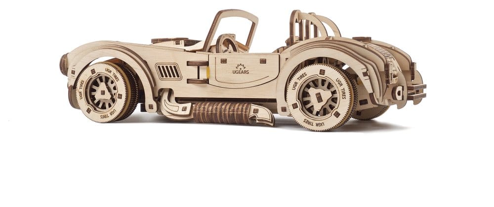 Ugears 3D-Holzpuzzle Cobra Drift Rennwagen Image 12
