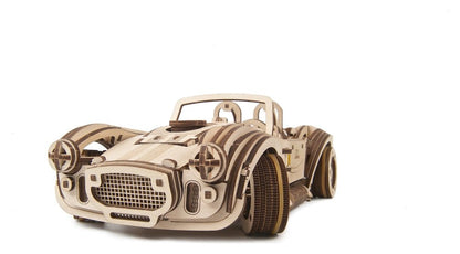 Ugears 3D-Holzpuzzle Cobra Drift Rennwagen Image 14