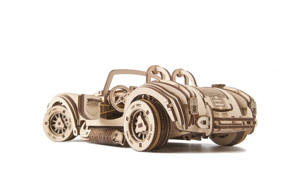 Ugears 3D-Holzpuzzle Cobra Drift Rennwagen Image 16