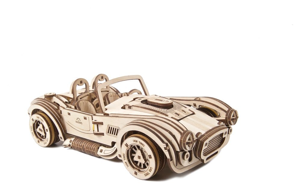 Ugears 3D-Holzpuzzle Cobra Drift Rennwagen Image 23