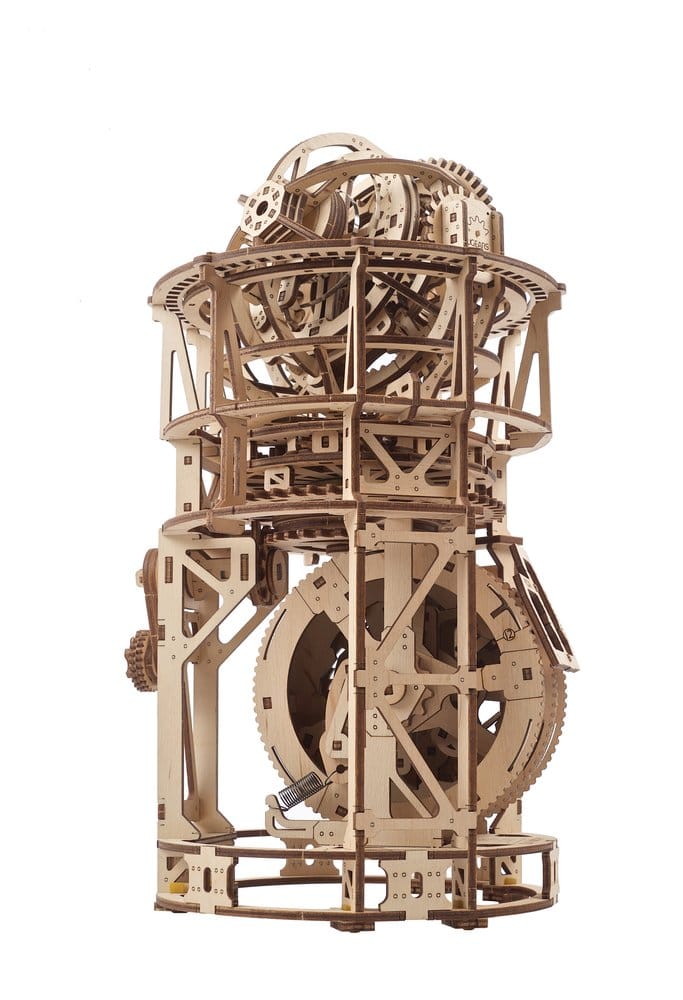 Ugears 3D-Holzpuzzle Tourbillon-Tischuhr Sternengucker Image 3