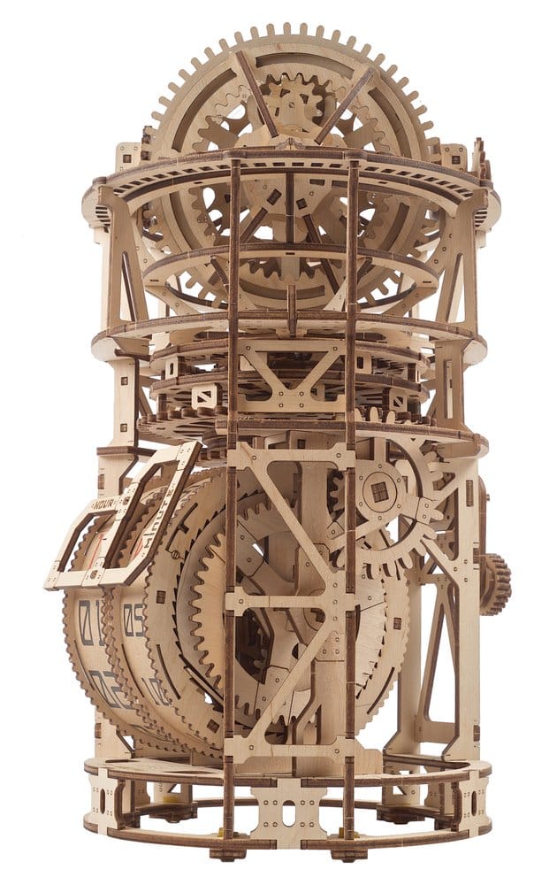Ugears 3D-Holzpuzzle Tourbillon-Tischuhr Sternengucker Image 16
