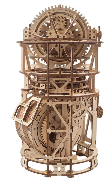 Ugears 3D-Holzpuzzle Tourbillon-Tischuhr Sternengucker Image 17