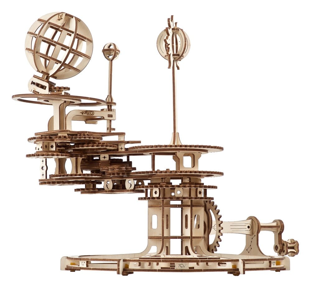 Ugears 3D-Holzpuzzle Mechanisches Tellurium Image 4