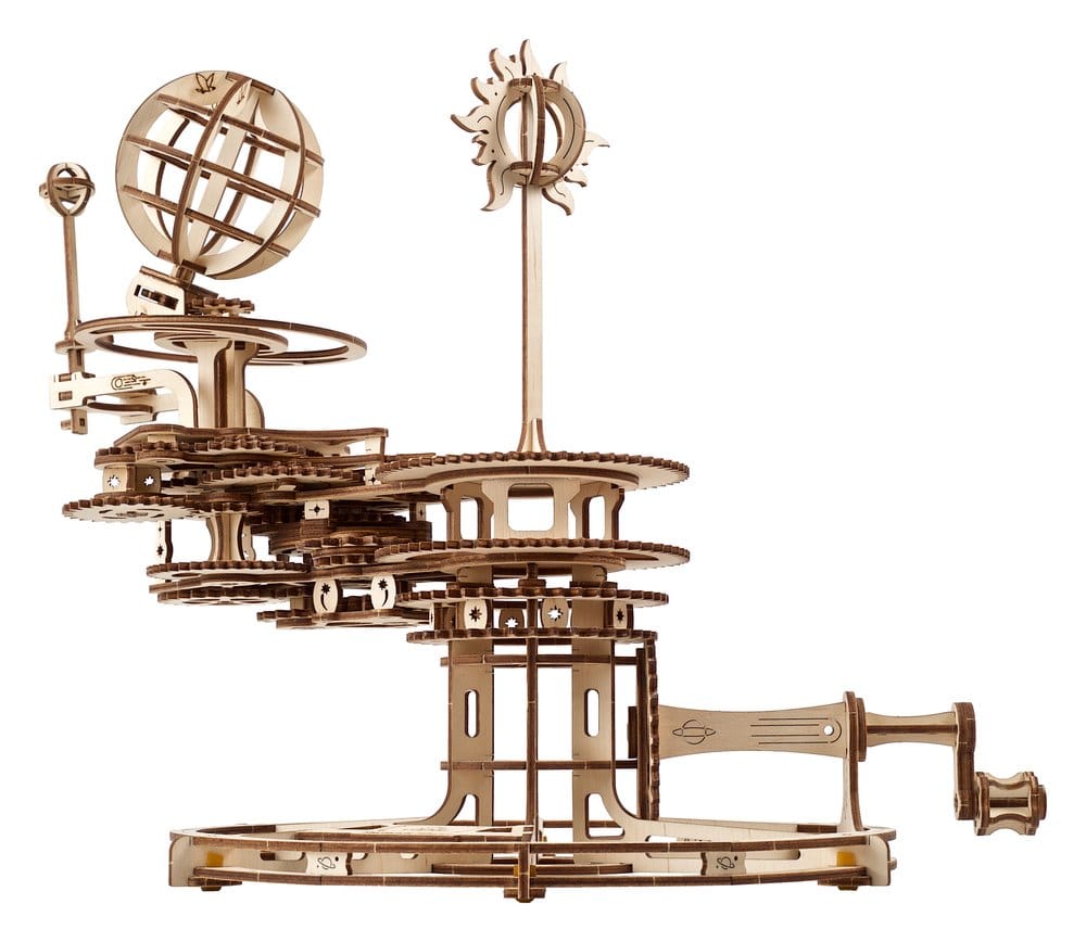 Ugears 3D-Holzpuzzle Mechanisches Tellurium Image 5