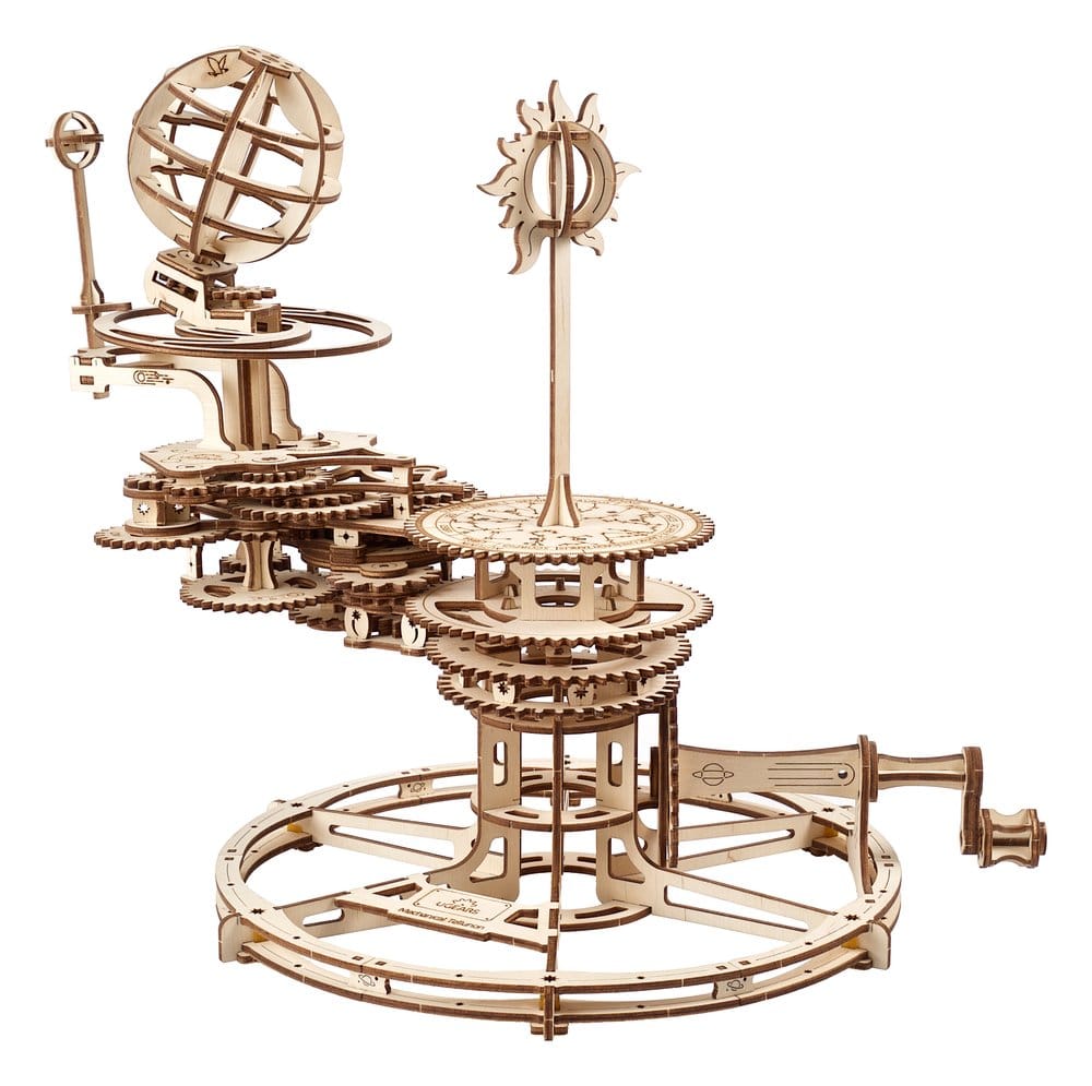 Ugears 3D-Holzpuzzle Mechanisches Tellurium Image 6