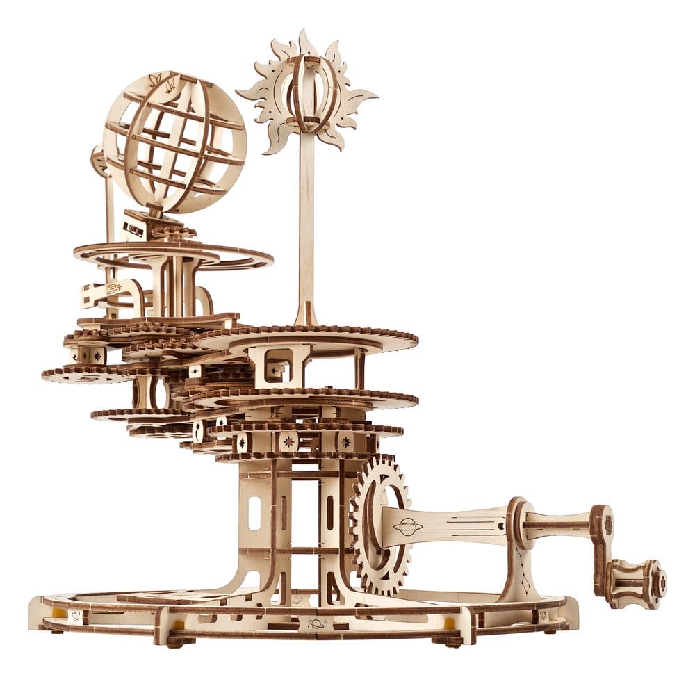 Ugears 3D-Holzpuzzle Mechanisches Tellurium Image 7