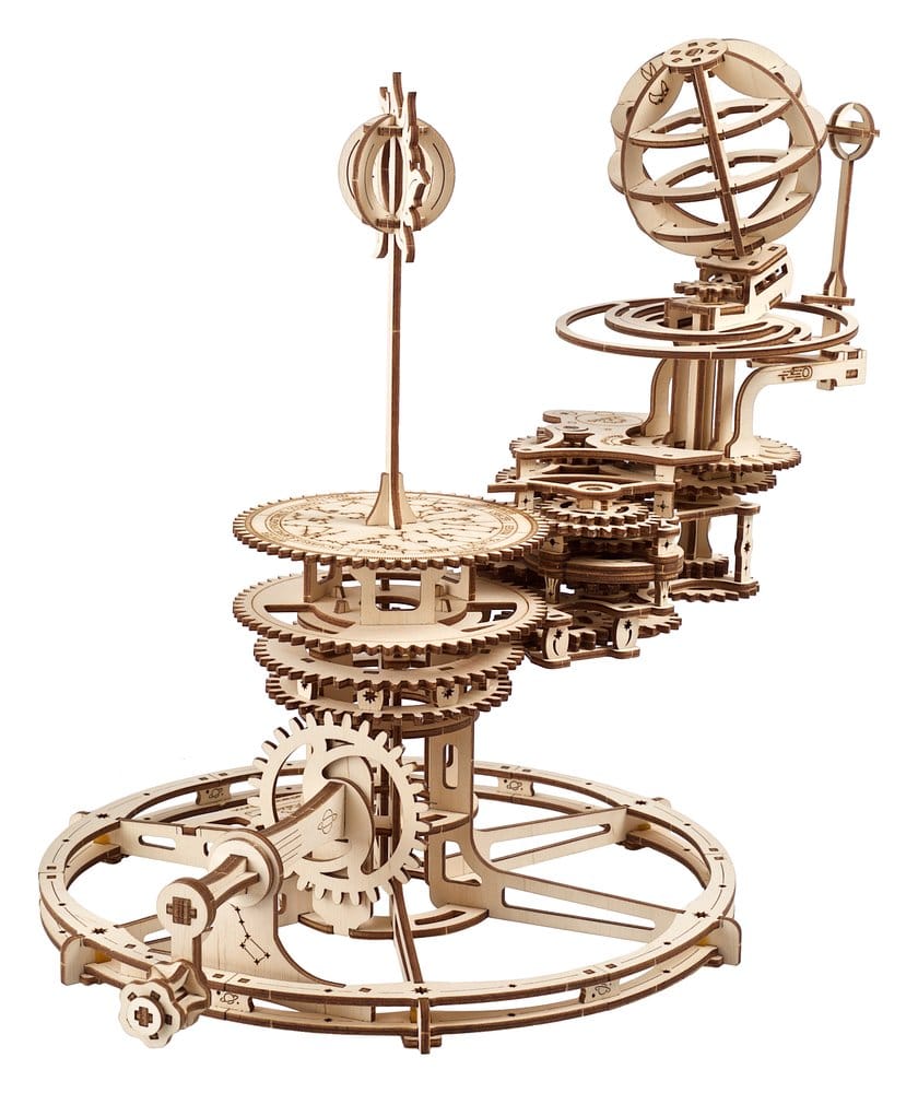 Ugears 3D-Holzpuzzle Mechanisches Tellurium Image 13
