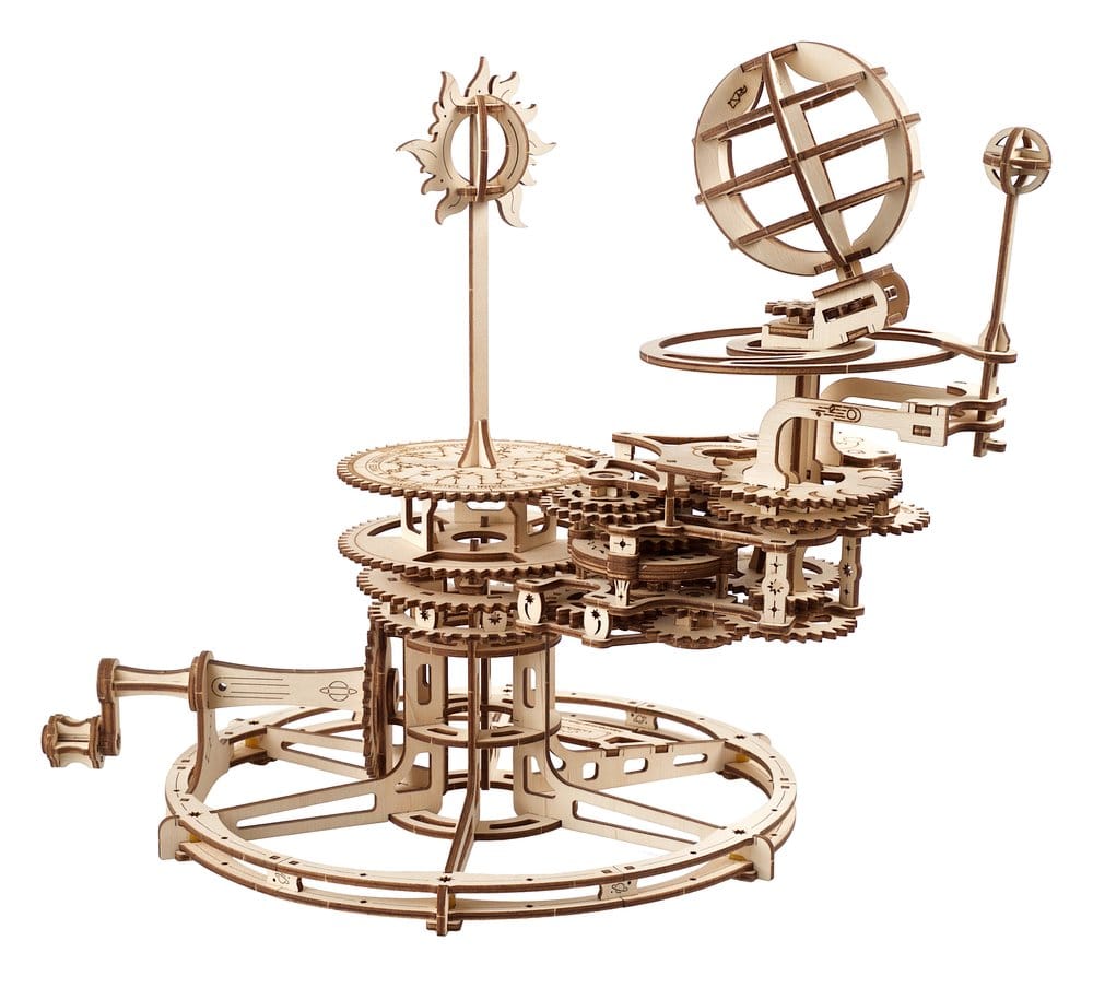 Ugears 3D-Holzpuzzle Mechanisches Tellurium Image 18