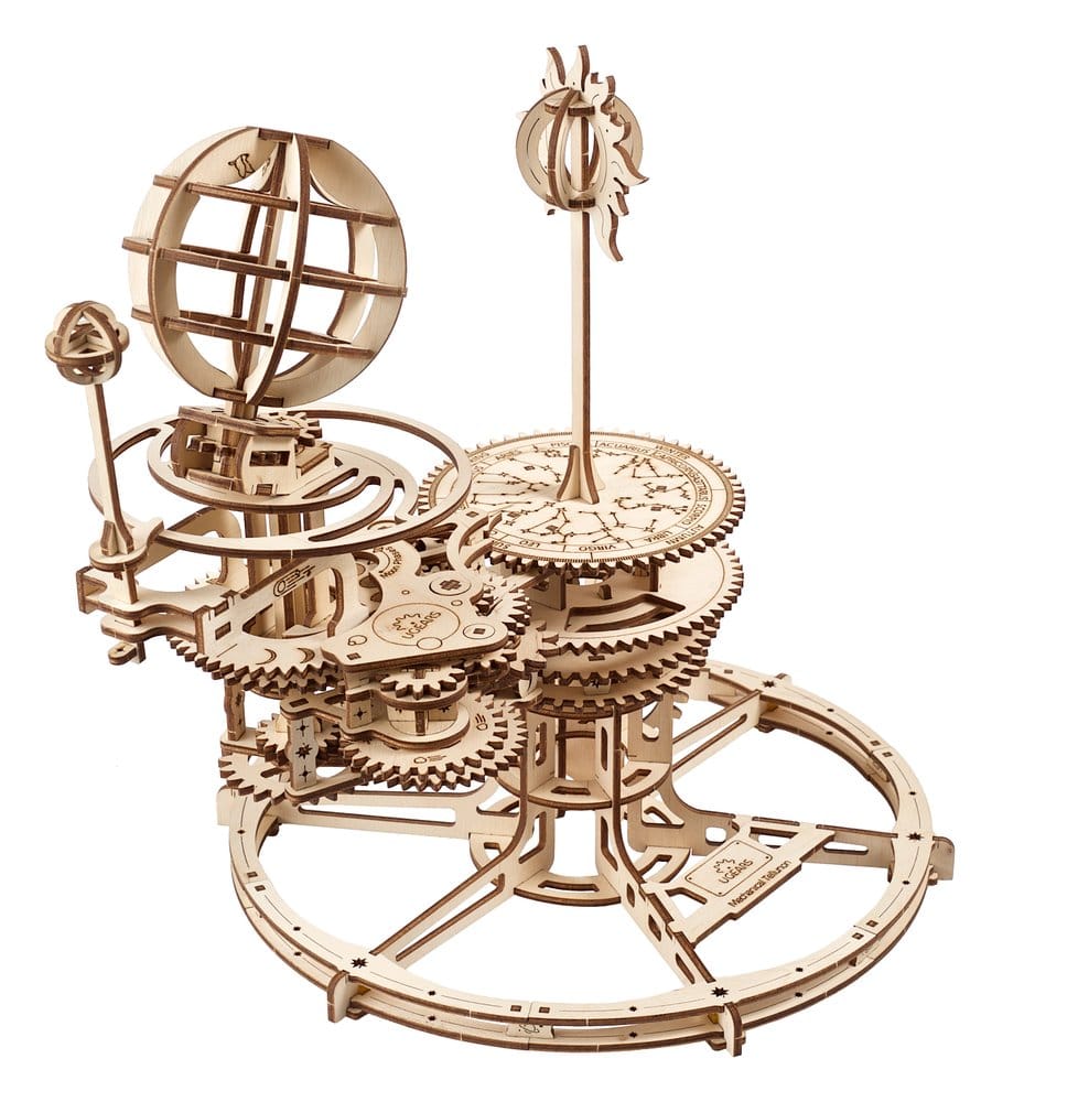 Ugears 3D-Holzpuzzle Mechanisches Tellurium Image 23