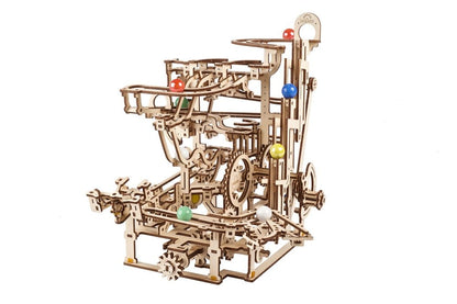 Ugears 3D-Holzpuzzle Murmelbahn mit Stufenwinde Image 25
