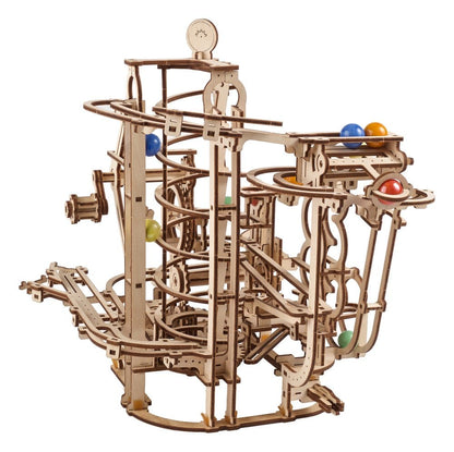 Ugears 3D-Holzpuzzle Murmelbahn mit Spiralaufzug Image 13