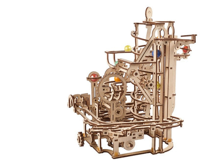 Ugears 3D-Holzpuzzle Murmelbahn mit Spiralaufzug Image 18