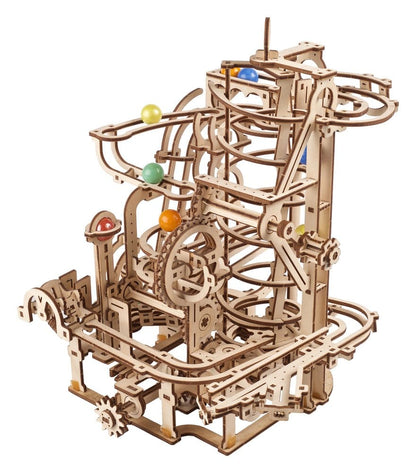 Ugears 3D-Holzpuzzle Murmelbahn mit Spiralaufzug Image 20