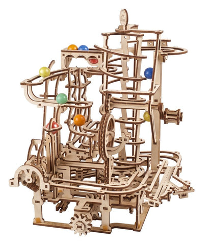 Ugears 3D-Holzpuzzle Murmelbahn mit Spiralaufzug Image 22