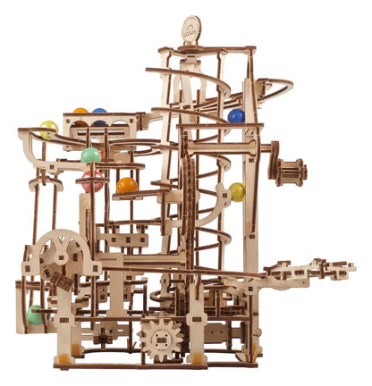 Ugears 3D-Holzpuzzle Murmelbahn mit Spiralaufzug Image 23