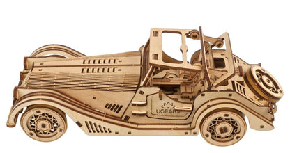 Ugears 3D-Holzpuzzle Sportwagen Flinke Maus Image 2
