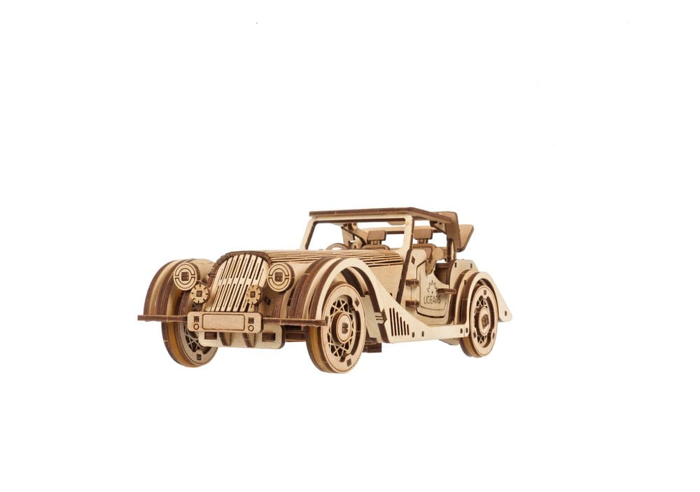 Ugears 3D-Holzpuzzle Sportwagen Flinke Maus Image 3