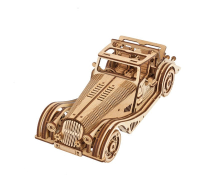 Ugears 3D-Holzpuzzle Sportwagen Flinke Maus Image 5