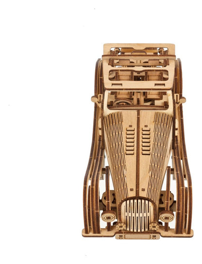 Ugears 3D-Holzpuzzle Sportwagen Flinke Maus Image 8