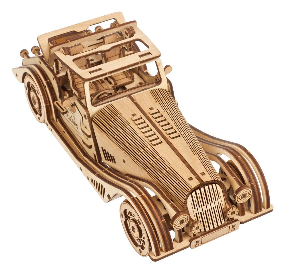 Ugears 3D-Holzpuzzle Sportwagen Flinke Maus Image 9