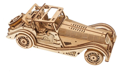 Ugears 3D-Holzpuzzle Sportwagen Flinke Maus Image 11