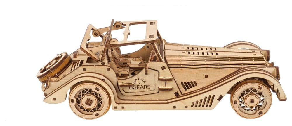 Ugears 3D-Holzpuzzle Sportwagen Flinke Maus Image 12