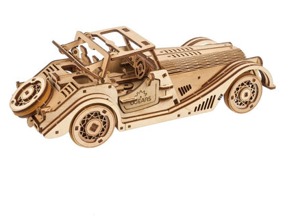 Ugears 3D-Holzpuzzle Sportwagen Flinke Maus Image 13