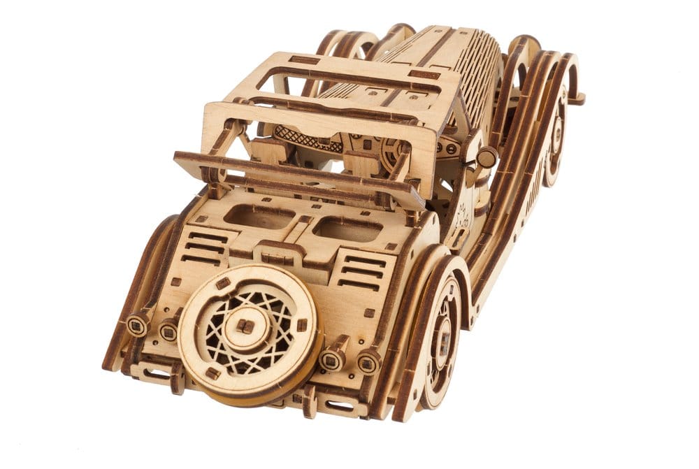 Ugears 3D-Holzpuzzle Sportwagen Flinke Maus Image 16