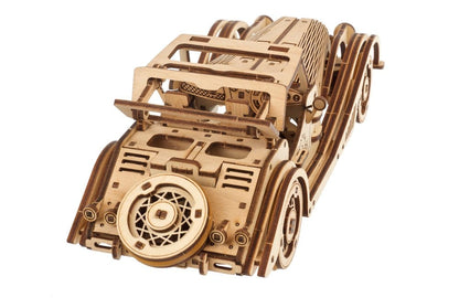 Ugears 3D-Holzpuzzle Sportwagen Flinke Maus Image 16