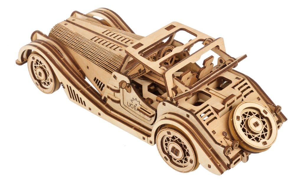 Ugears 3D-Holzpuzzle Sportwagen Flinke Maus Image 21
