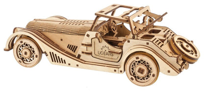 Ugears 3D-Holzpuzzle Sportwagen Flinke Maus Image 22