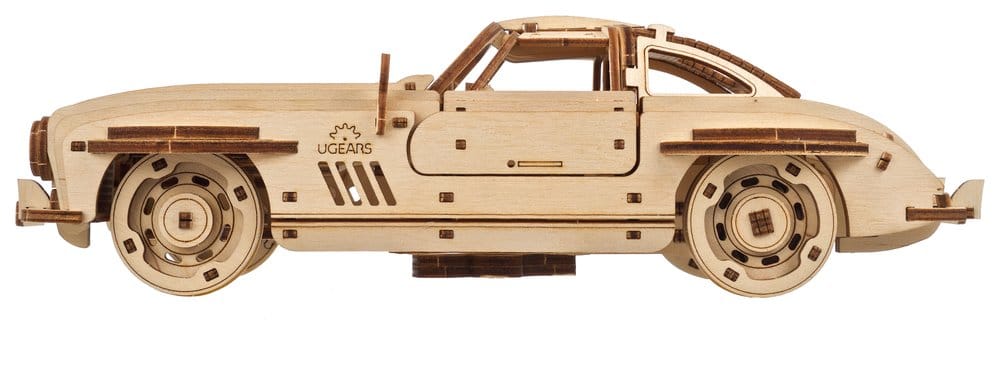 Ugears 3D-Holzpuzzle Flügeltüren-Sportcoupé Image 5