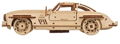 Ugears 3D-Holzpuzzle Flügeltüren-Sportcoupé Image 5